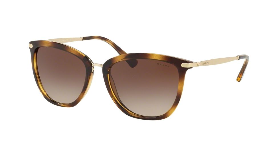 Ralph RA5245 Progressive Prescription Sunglasses, 55mm, Dark Havana, RA5245-500313-55-PRO