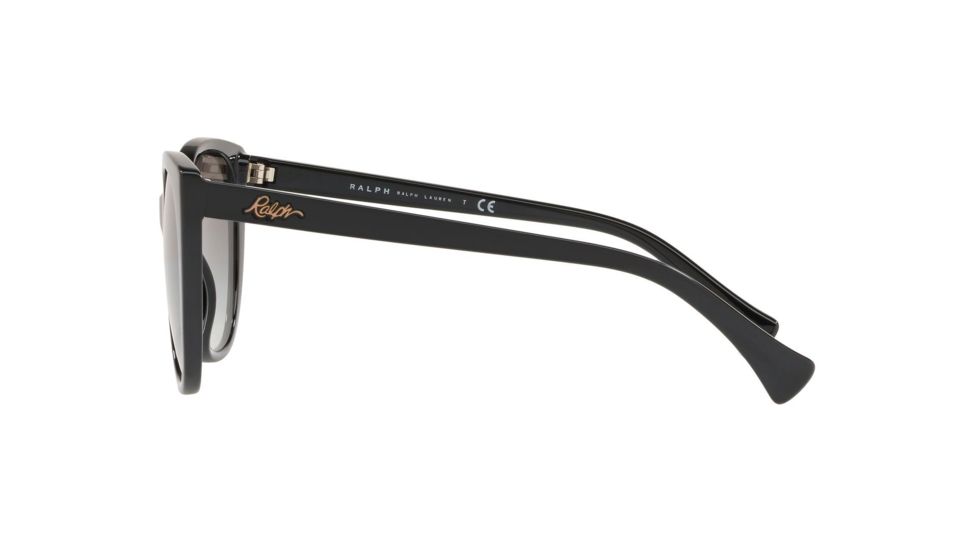 Ralph RA5249 Bifocal Prescription Sunglasses, 55mm, Black, RA5249-500111-55-BI