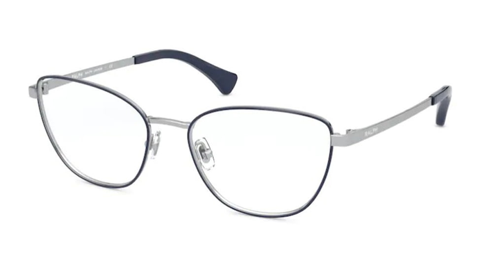 Ralph RA6046 Prescription Eyeglasses 9392-53 - Silver/Blue