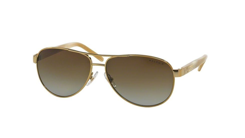Ralph Prescription Sunglasses RA4004 RA4004-101-T5-59 - Lens Diameter 59 mm, Frame Color Gold / Cream