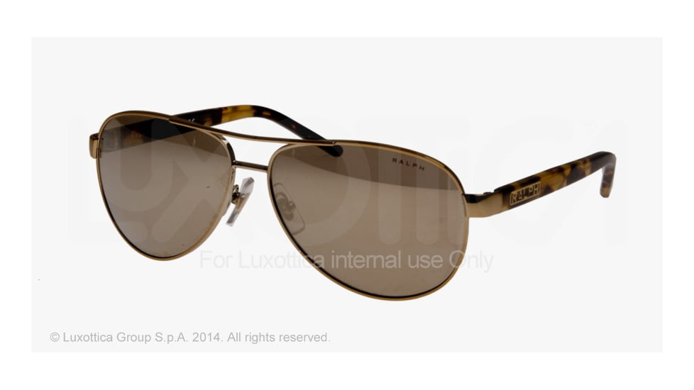 Ralph Prescription Sunglasses RA4004 RA4004-106-28-59 - Lens Diameter 59 mm, Frame Color Gold