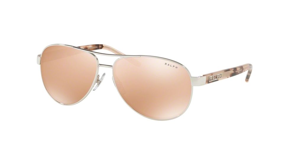 Ralph Prescription Sunglasses RA4004 RA4004-9001R1-59 - Lens Diameter 59 mm, Frame Color Silver