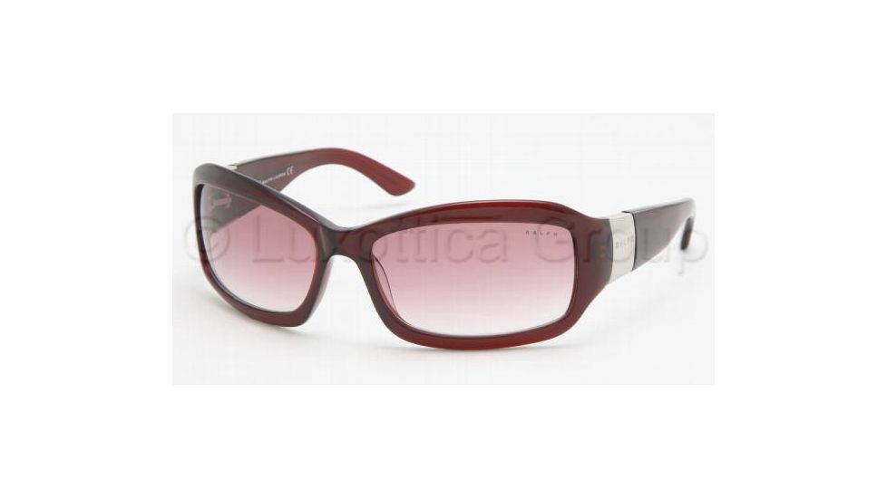 Ralph RA5004 Sunglasses with No-Line Progressive Rx Prescription Lenses RA5004-526-8H-6016 - Lens Diameter: 60 mm, Frame Color: Burgundy