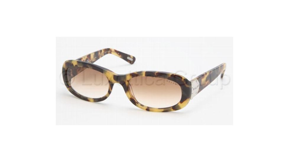 Ralph RA5029 Sunglasses with No-Line Progressive Rx Prescription Lenses, Select Frame Color / Lens Diameter Spotty Tortoise Frame / 52 mm Prescription Lenses