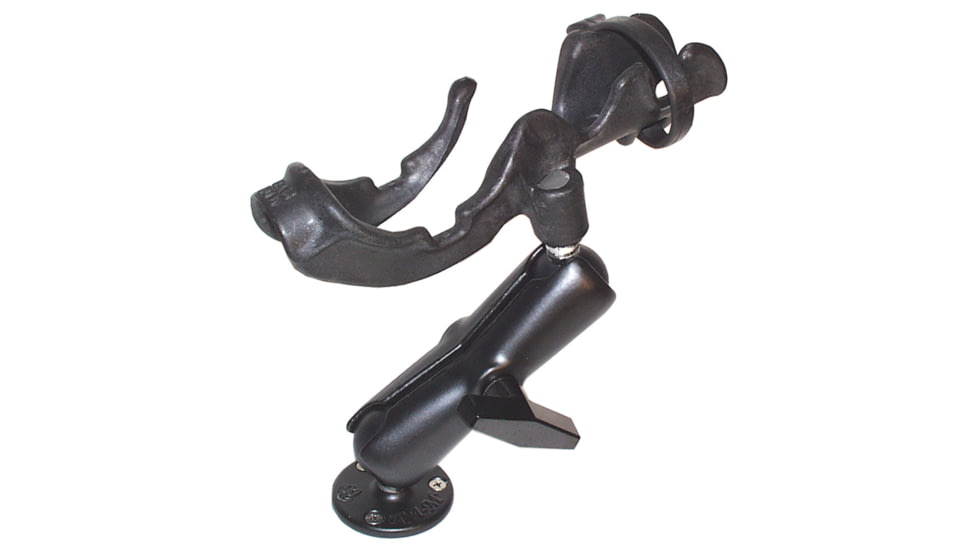 Ram Mounts Ram Rod 2000 Fishing Rod Holder With Double Socket Arm And Flat Surface Base, RAM-117