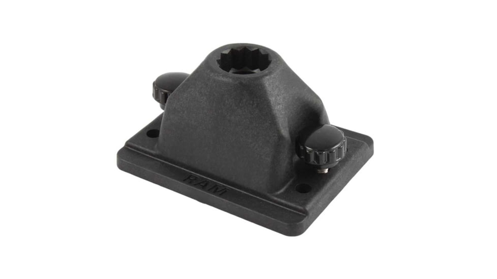 Ram Mounts Rod Deck And Track Base With Tightening Knobs, RAM-114DTMU