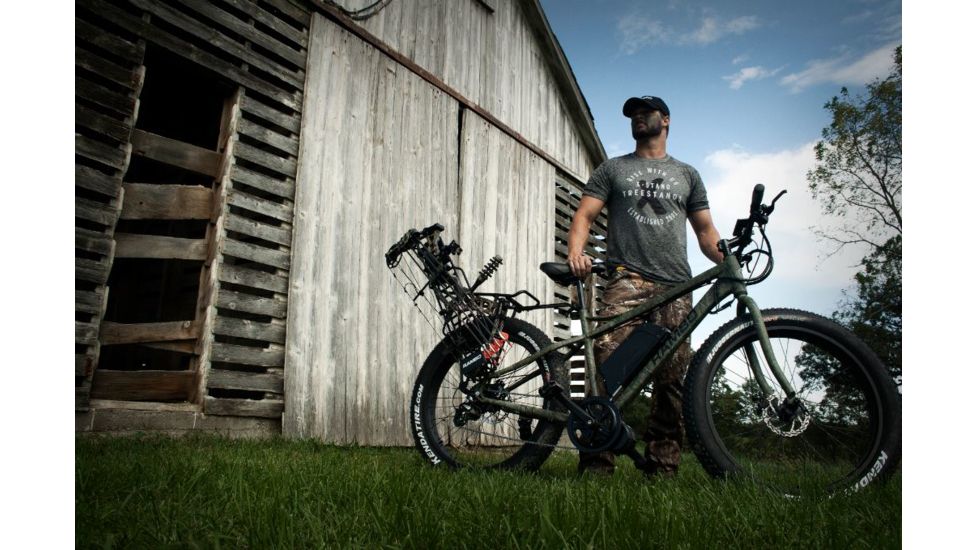 Rambo Bikes 750W Camo Fat Bike, Camo, 26in R750C