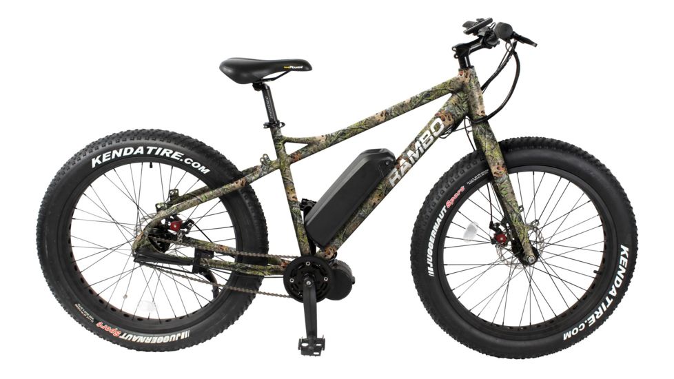 Rambo Bikes 750W Electric Bike Camo Edition, Mossy Oak Obsession, R750C G3 Camo