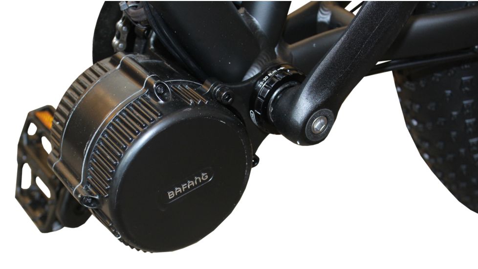 Rambo Bikes 750W Electric Bike, Matte Black, R750 G3