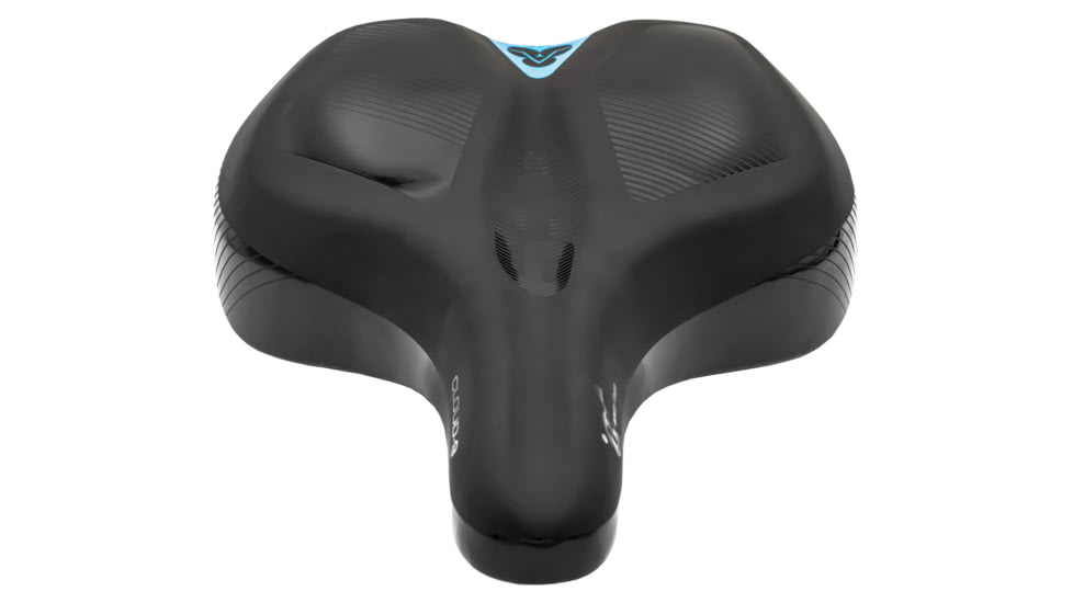 Rambo Bikes Cloud 9 Airflow Sport Wide Saddle Seat w/ Memory Foam, Black, RP-25-08-01