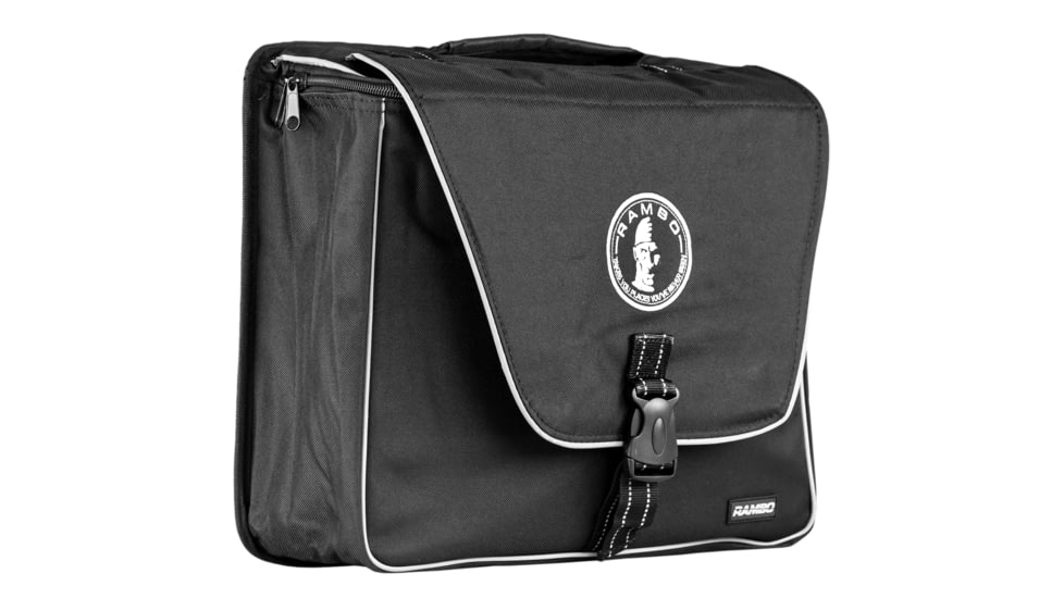 Rambo Bikes Half Saddle Bag, Black, R155