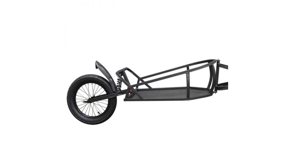 Rambo Bikes Single Wheel Trailer, Black 816153012353