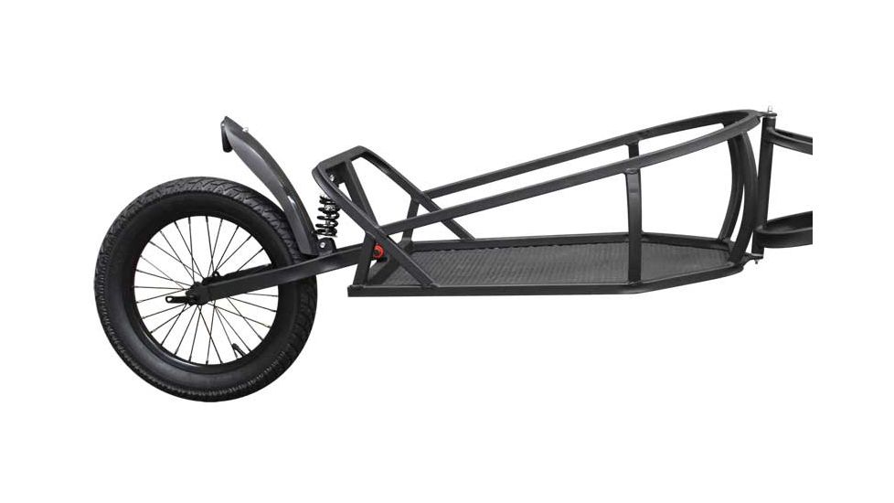 Rambo Bikes Single Wheel Trailer, Black, R182