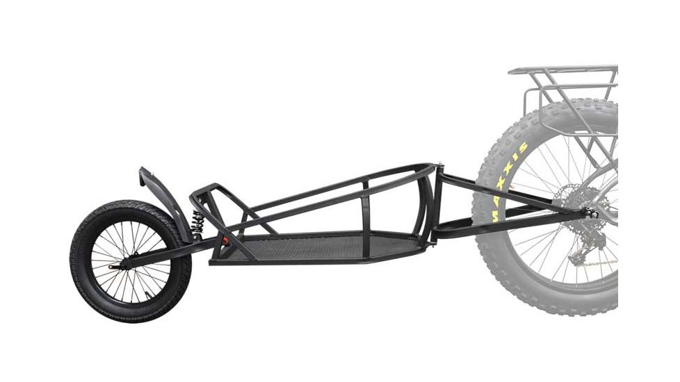 Rambo Bikes Single Wheel Trailer, Black, R182