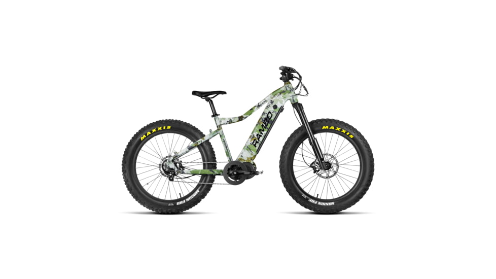 Rambo Bikes VENOM 1000W Full Frame Electric Bike, Kings XK7 Camo, 19 in, R1000V-FF-XK7C