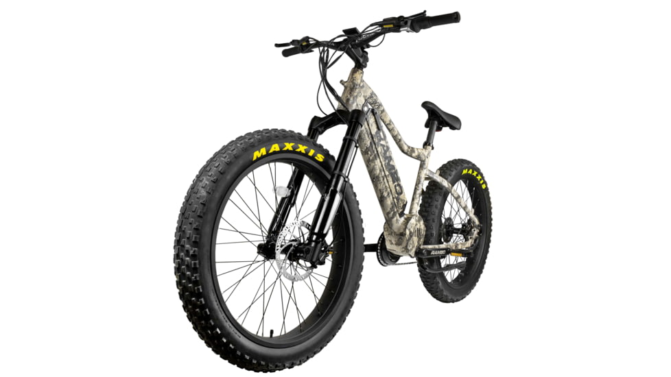 Rambo Bikes Xtreme Performance 750W Electric Bike, 11 Speed, Viper Western Camo, 750 XPC11