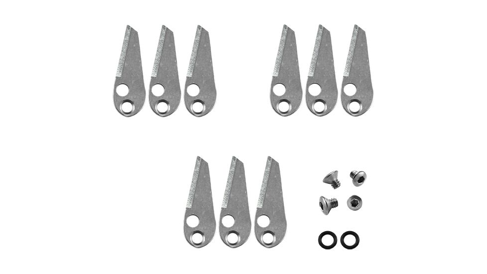 Ramcat 1in Single Bevel Replacement Blades For Archery, R1013