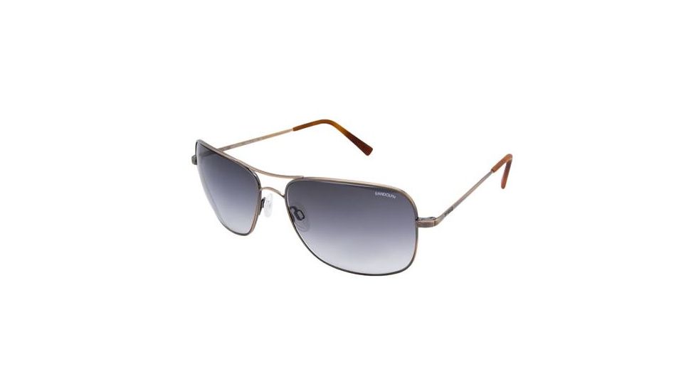Randolph Archer Bronze Oxide Frame, Gray Gradient Nylon Lens, Bronze Oxide Frame, 63MM AR3E403-NY