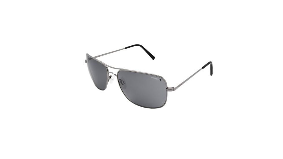 Randolph Archer Single Vision Prescription Sunglasses, Dark Ruthenium Polished Frame, Polarized, AR3F434-PCSV