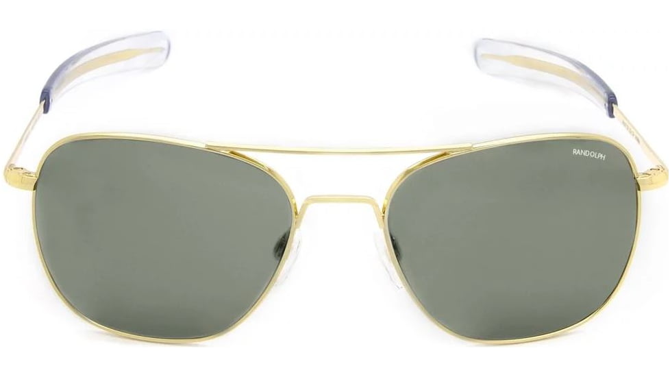 Randolph Aviator Progressive Prescription Sunglasses, 23K Gold Frame, AF81601-NYPR
