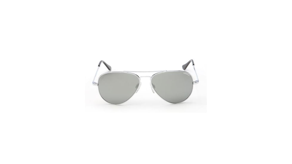 Randolph Concorde Bright Chrome Frame, Gray Flash Mirror Glass Lens, Bright Chrome Frame, 52MM CR23463