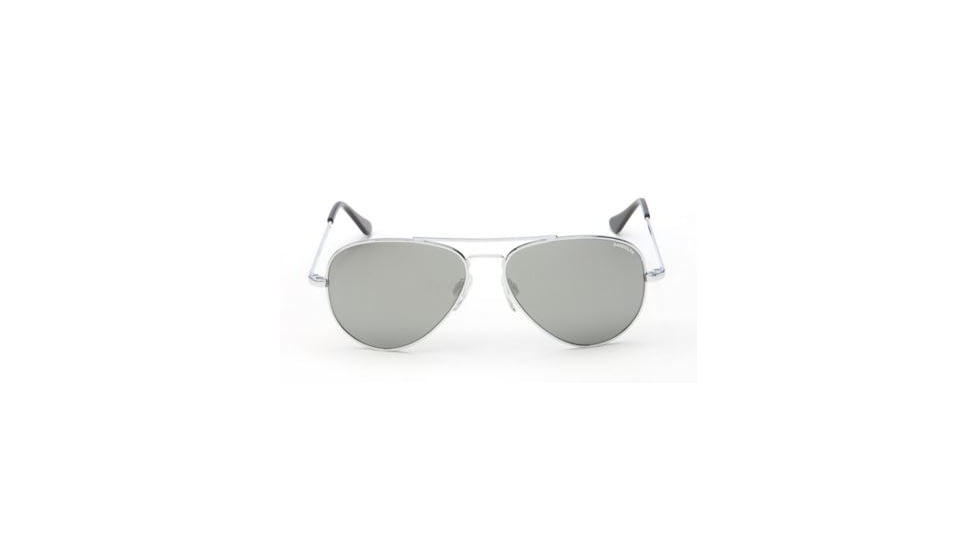 Randolph Concorde Bright Chrome Frame, Gray Flash Mirror Glass Lens, Bright Chrome Frame, 57MM CR73463