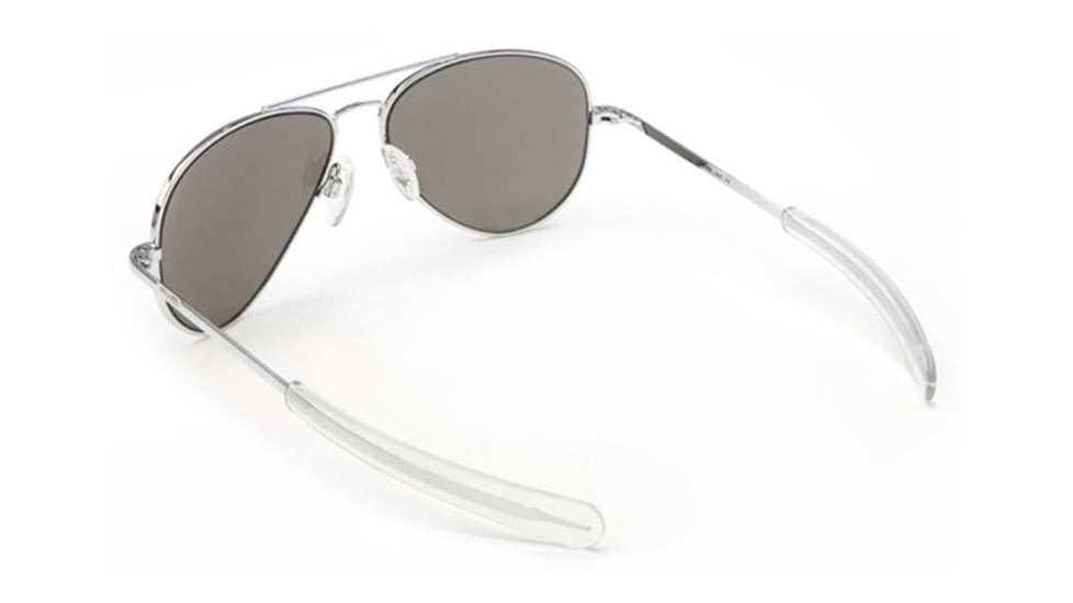 Randolph Concorde Bright Chrome Frame, Gray Flash Mirror Glass Lens, Bright Chrome Frame, 57MM CR73663