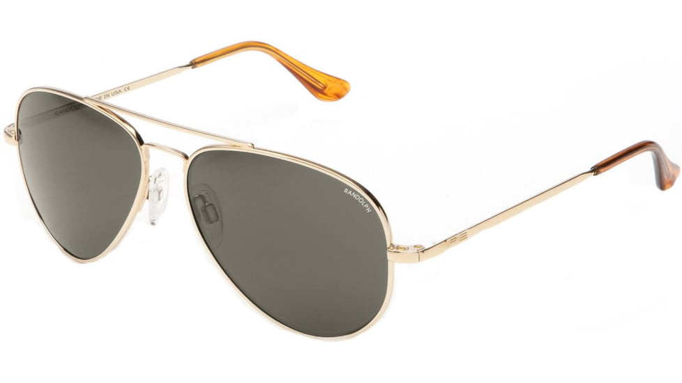 Randolph Concorde Progressive Prescription Sunglasses, Gold 23K Frame, CR000PR
