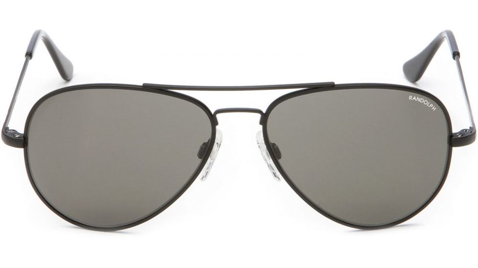 Randolph Concorde Progressive Prescription Sunglasses, Matte Black Frame, CR010PR