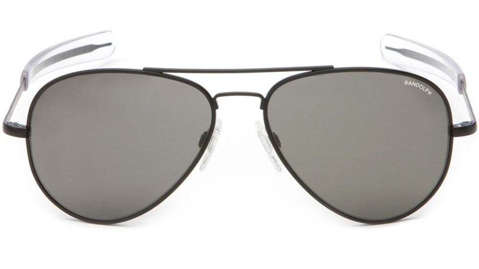 Randolph Concorde Progressive Prescription Sunglasses, Matte Black Frame, CR015PR