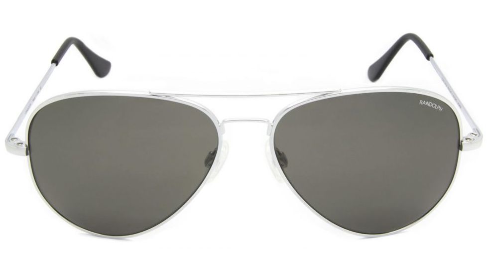 Randolph Concorde Progressive Prescription Sunglasses, Bright Chrome Frame, CR020PR