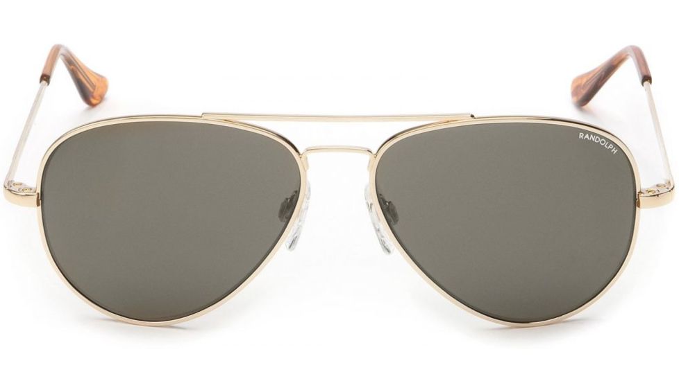 Randolph Concorde Progressive Prescription Sunglasses, Gold 23K Frame, CR050PR