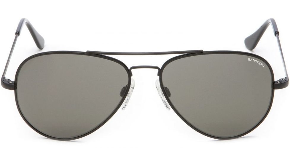 Randolph Concorde Progressive Prescription Sunglasses, Matte Black Frame, CR110PR