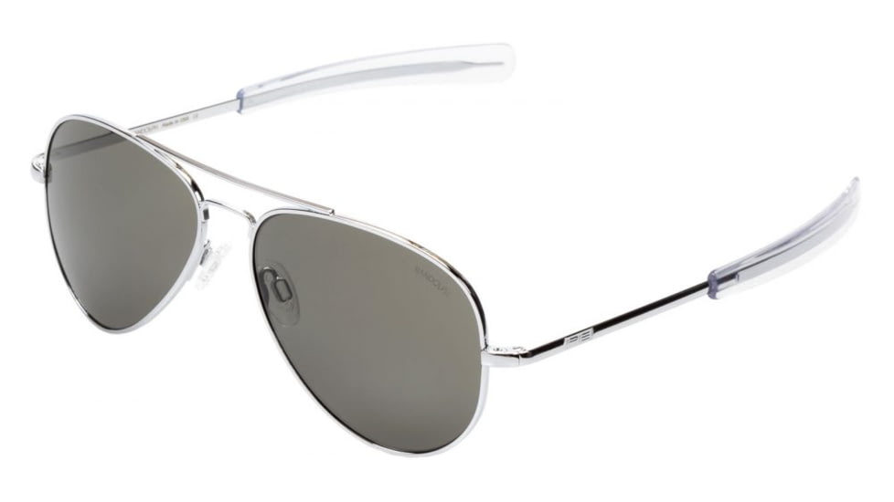 Randolph Concorde Progressive Prescription Sunglasses, Bright Chrome Frame, CR125PR