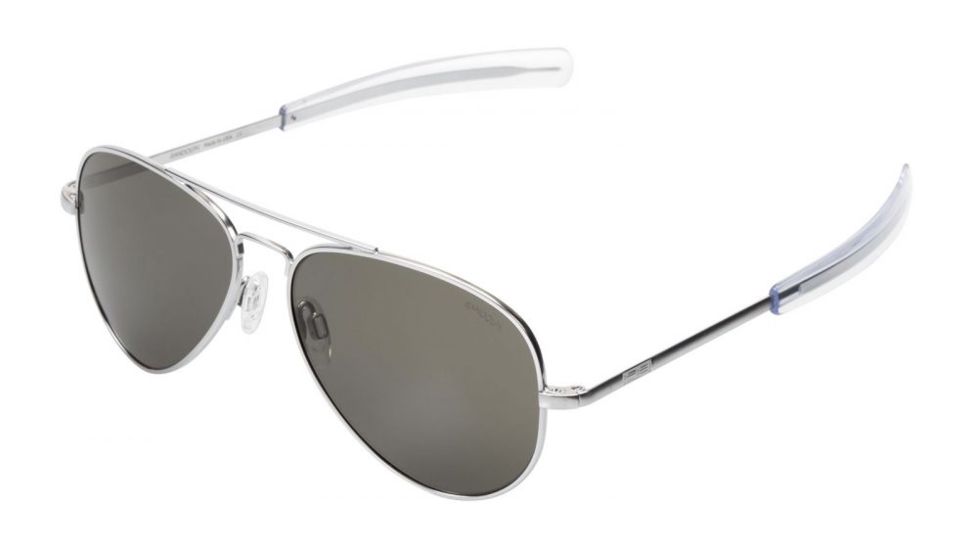 Randolph Concorde Progressive Prescription Sunglasses, Matte Chrome Frame, CR135PR