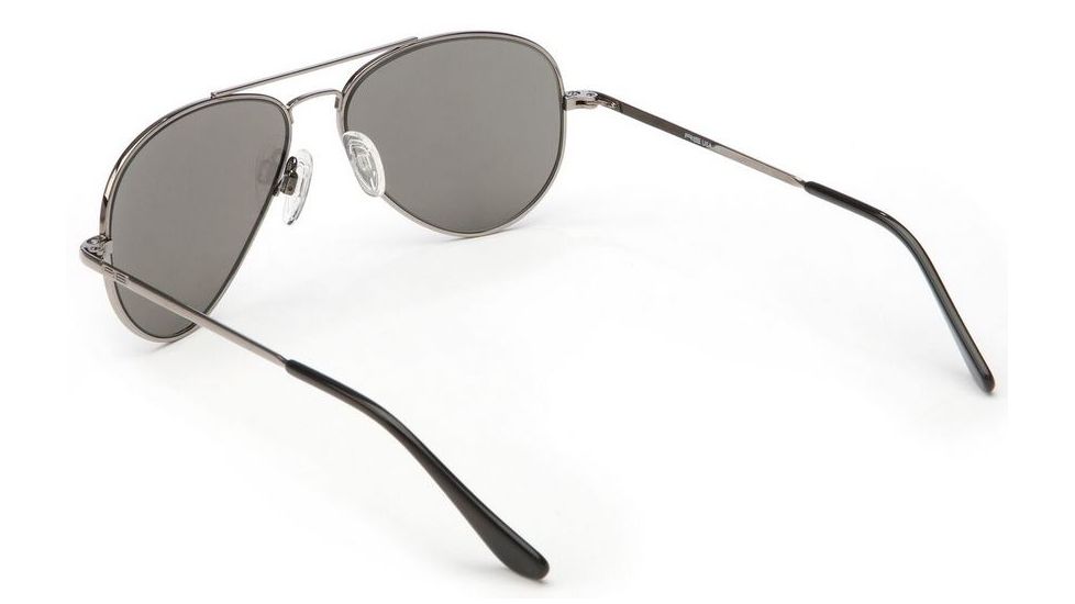 Randolph Concorde Gun Metal Frame, Gray Flash Mirror Glass Lens, Gun Metal Frame, 61MM CR1R463