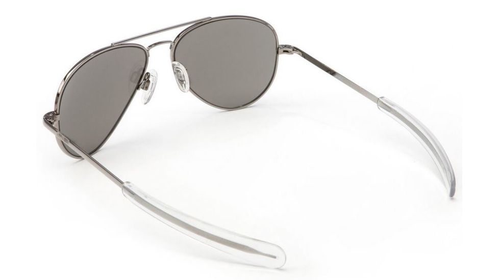 Randolph Concorde Gun Metal Frame, Gray Flash Mirror Glass Lens, Gun Metal Frame, 57MM CR7R663