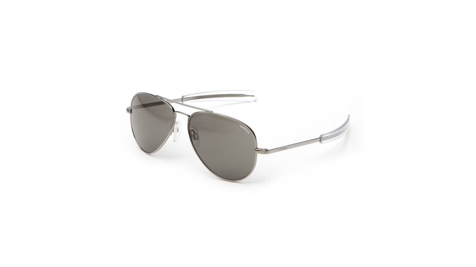 Randolph Concorde Gun Metal Frame, Gray Polarized Glass Lens, Gun Metal Frame, 52MM CR2R634