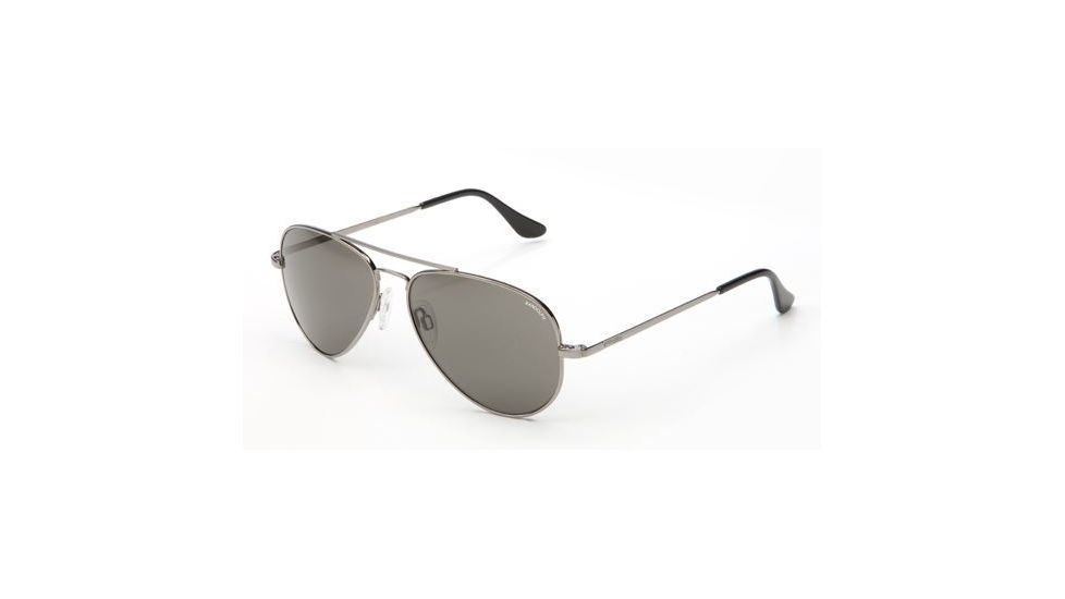 Randolph Concorde Gun Metal Frame, Gray Polarized Glass Lens, Gun Metal Frame, 57MM CR7R434