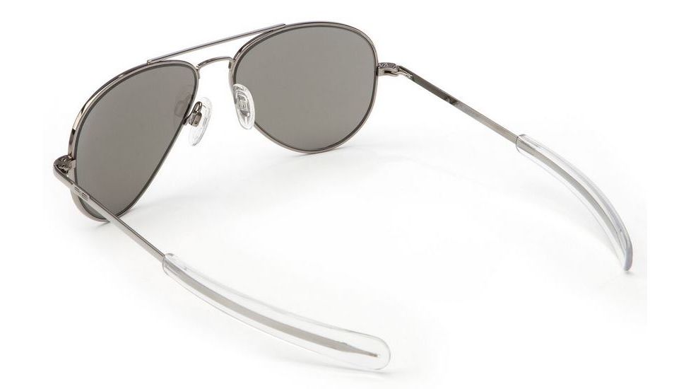 Randolph Concorde Gun Metal Frame, Gray Polarized Glass Lens, Gun Metal Frame, 57MM CR7R634