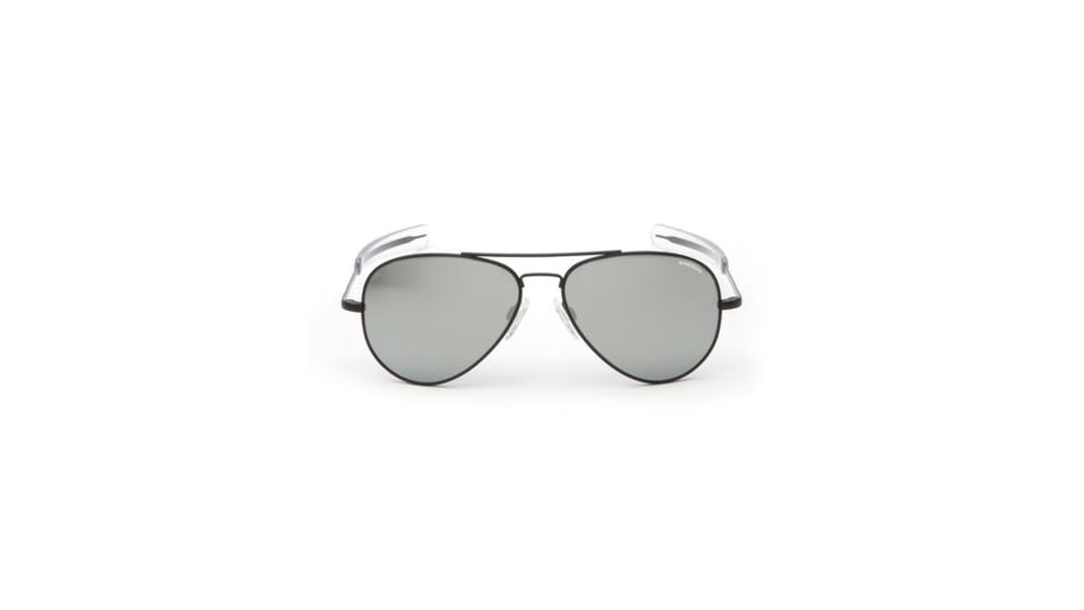 Randolph Concorde Matte Black Frame, Gray Flash Mirror Glass Lens, Matte Black Frame, 61MM CR12663
