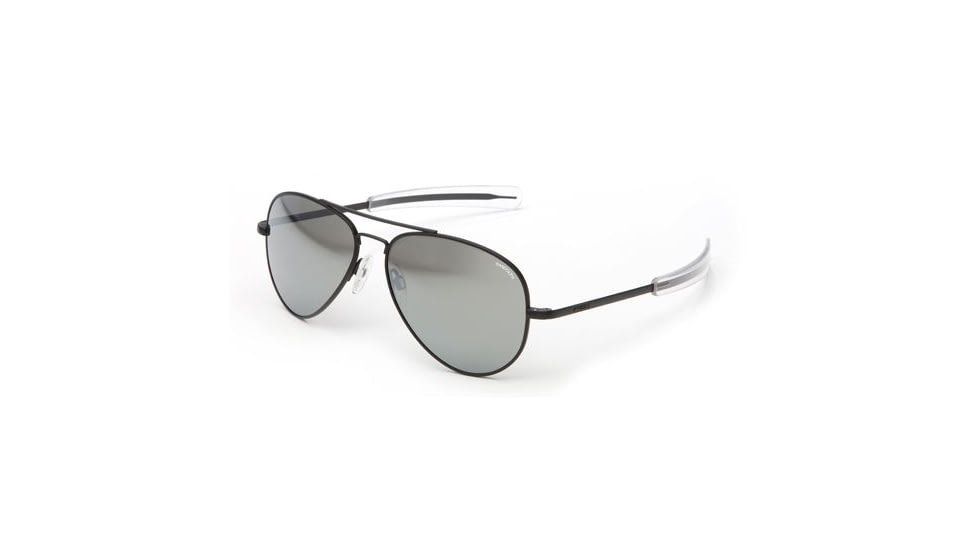 Randolph Concorde Matte Black Frame, Gray Flash Mirror Glass Lens, Matte Black Frame, 57MM CR72663