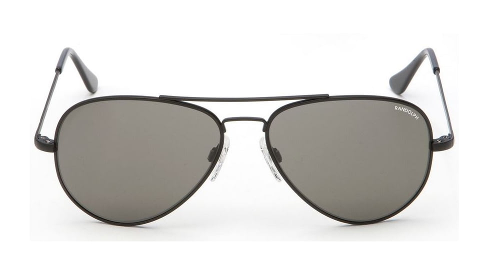 Randolph Concorde Matte Black Frame, Gray Glass Lens, Matte Black Frame, 61MM CR12411