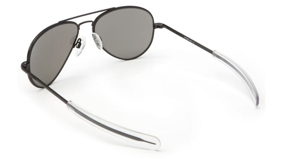 Randolph Concorde Matte Black Frame, Gray Glass Lens, Matte Black Frame, 57MM CR72611
