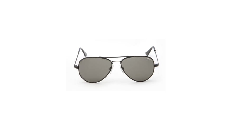 Randolph Concorde Matte Black Frame, Gray Polarized Glass Lens, Matte Black Frame, 61MM CR12434