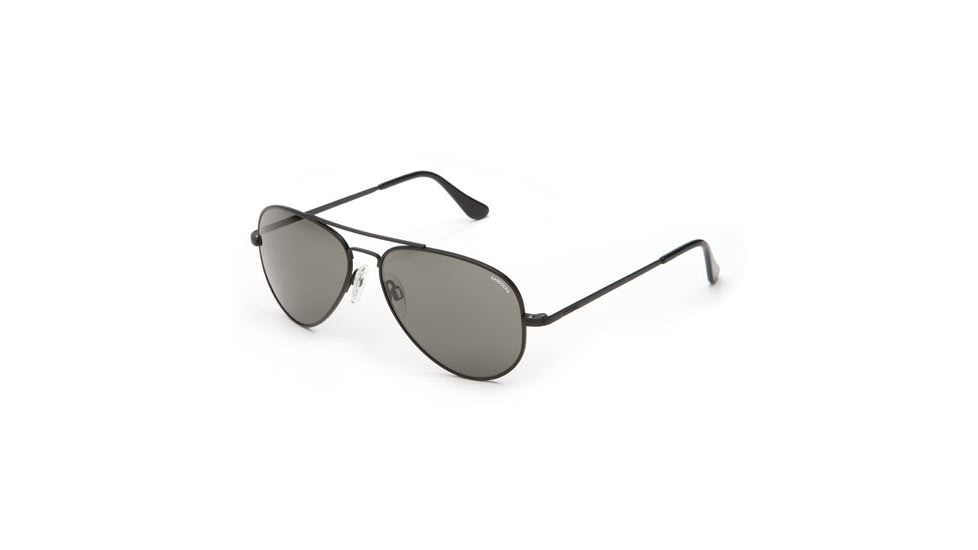 Randolph Concorde Matte Black Frame, Gray Polarized Glass Lens, Matte Black Frame, 57MM CR72434