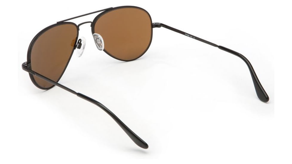 Randolph Concorde Matte Black Frame, Tan Polarized PC Lens, Matte Black Frame, 57MM CR72432-PC