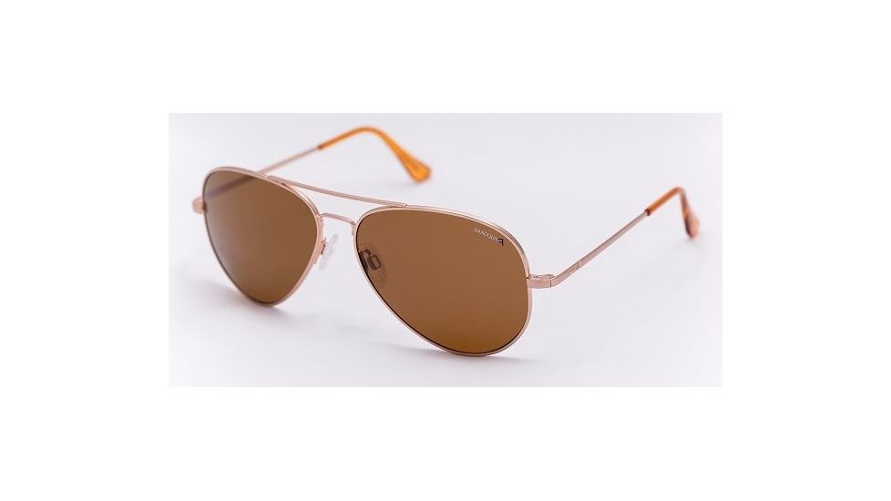 Randolph Concorde Progressive Prescription Sunglasses, Rose Gold Satin Frame, Polarized, CR1Z432PR