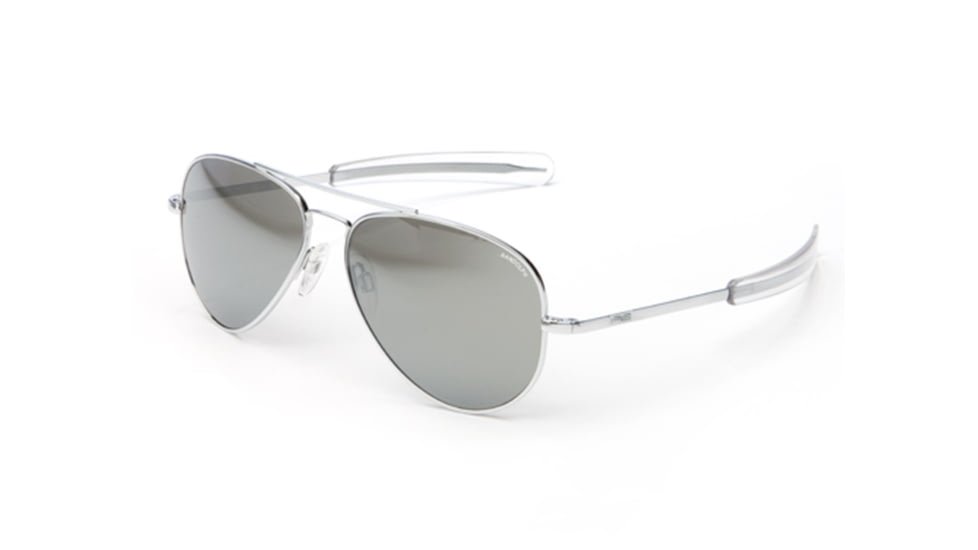 Randolph Concorde Progressive Prescription Sunglasses, Bright Chrome Frame, CR13663PR