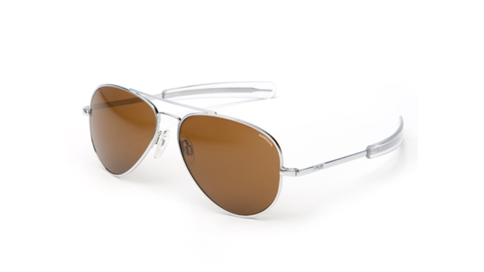 Randolph Concorde Progressive Prescription Sunglasses, Bright Chrome Frame, CR73663PR